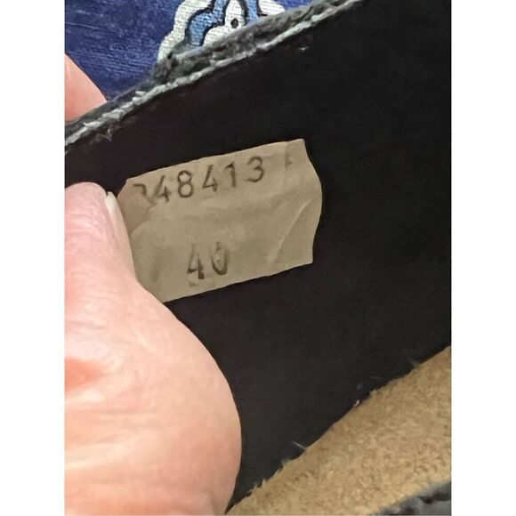 EUC Naot Black Sko Side Zip Oxfords leather upper cushioned inner size 9 9 1/2 € - Picture 4 of 11